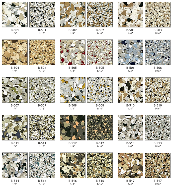 Epoxy floor colors mesa az